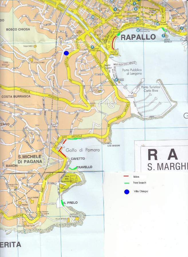 Villa Olimpo Rapallo Exteriér fotografie